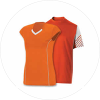 Orange Tennis Uniforms