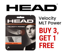 HEAD String Buy 3, Get 1 Free, Shop Now.